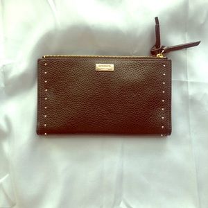 Kate Spade clutch -  studded leather